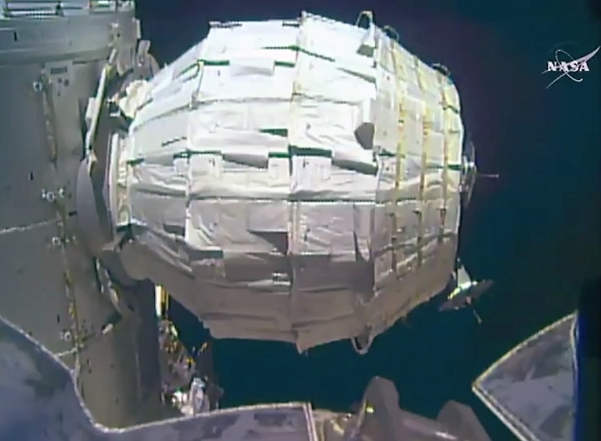 Spaghetti Space Module Space module puffs up like a bag of popcorn – Cosmic Log