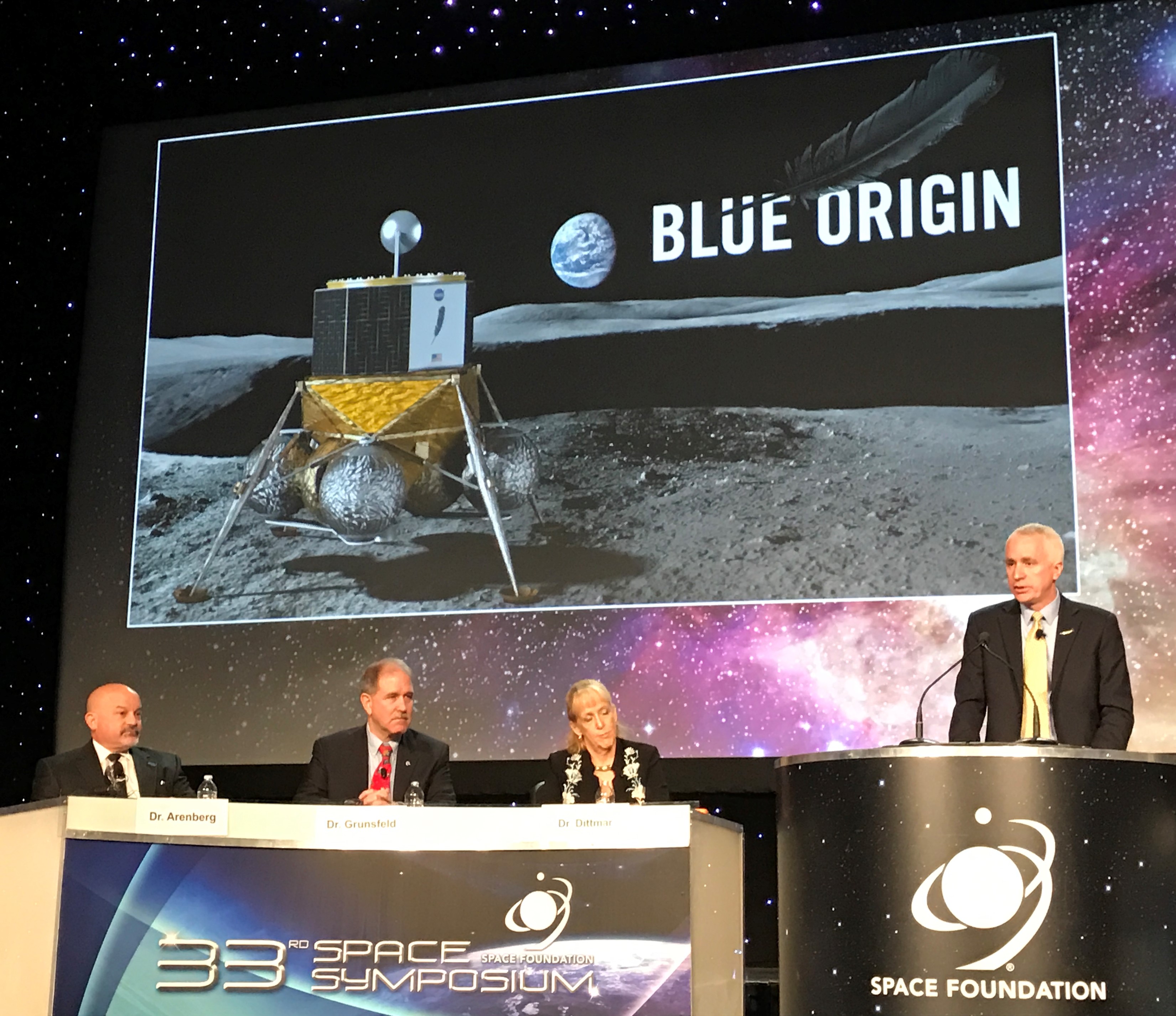 Get a peek at Blue Origin’s lunar lander – Cosmic Log
