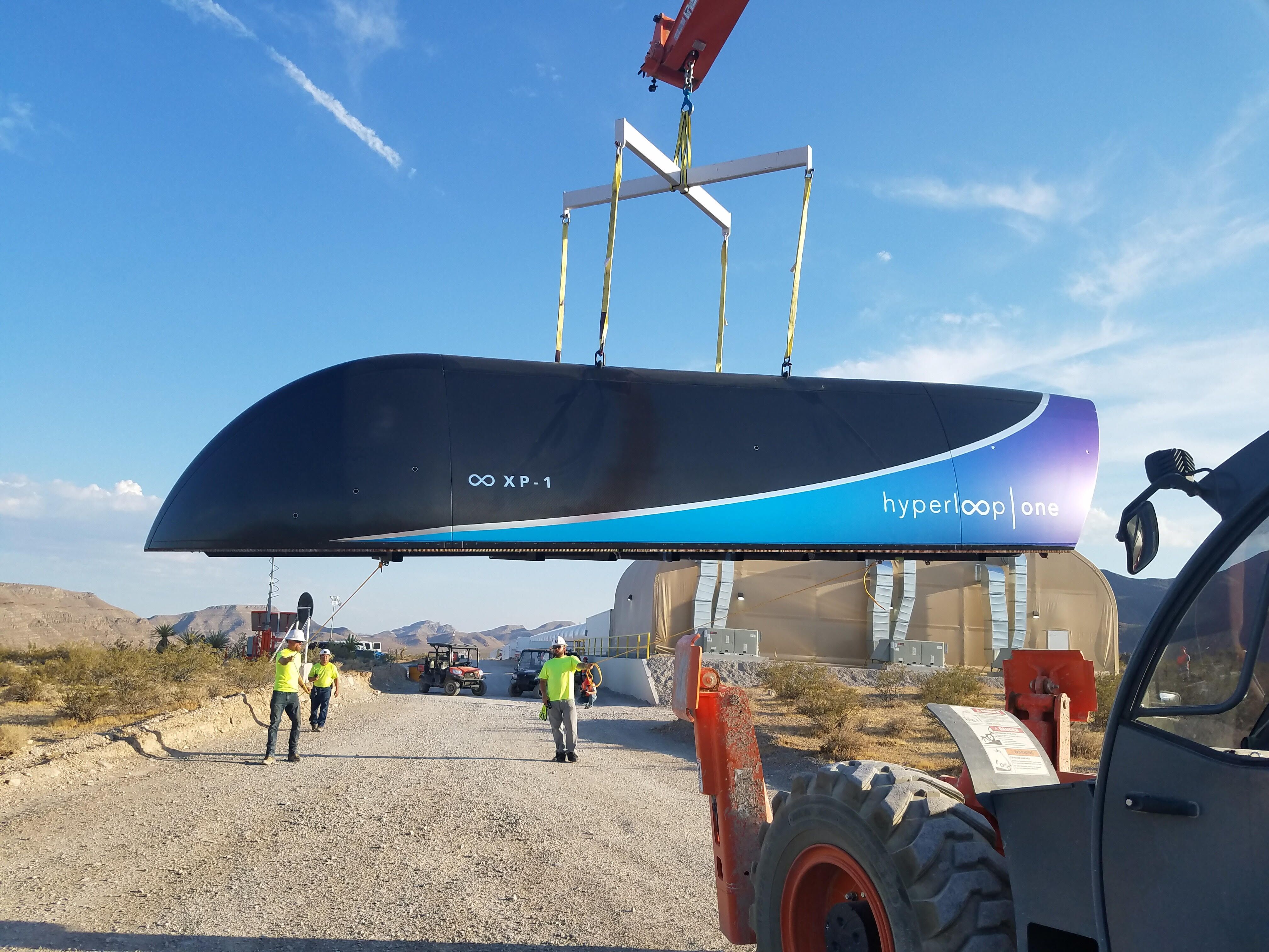 Hyperloop One celebrates full-system test – Cosmic Log